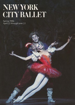 New York City Ballet program featuring the Kozlovs in George Balanchine’s “The Firebird.” Courtesy Valentina Kozlova.